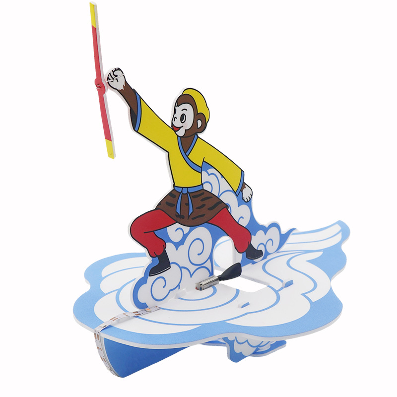 Wukong Aircraft Kidsren's Electric Aircraft Outdoor Assembled Aircraft Model Foam Charging Toy Take-Off Glider