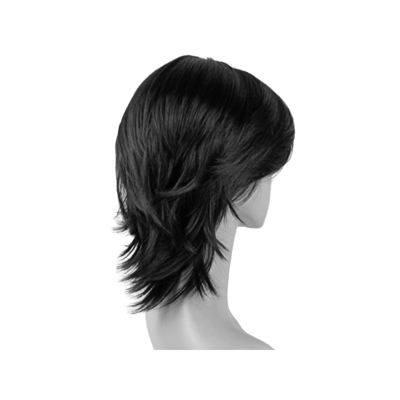 Парик с хвостом волка унисекс популярный в интернете японский самурай длинные прямые волосы парик для уменьшения возраста