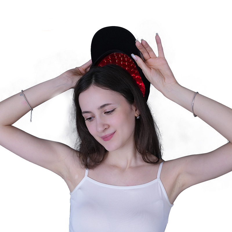 New Hair Growth Laser Cap 650Nm 118 Laser Heads Anti Hair Loss Physiotherapy Instrument Red Light Hair Building Helmet