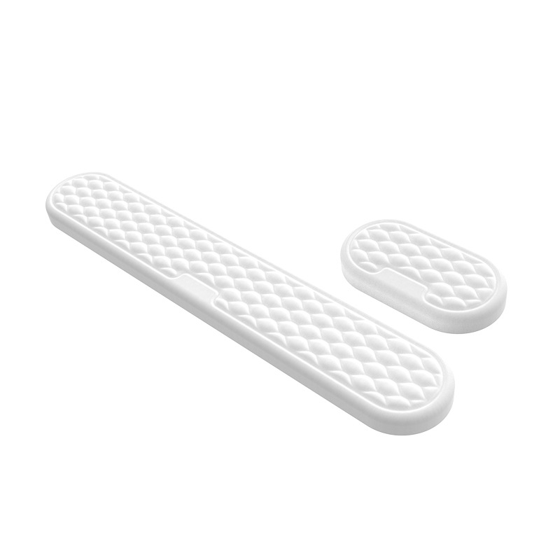 Cross-border new water ripple wristband keyboard wrist support memory foam massage PU non-slip office keyboard hand support