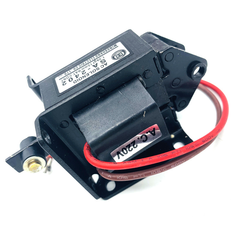 SA-2402 AC traction electromagnet sa-2402 push-pull electromagnet stroke 10mm suction 1kg