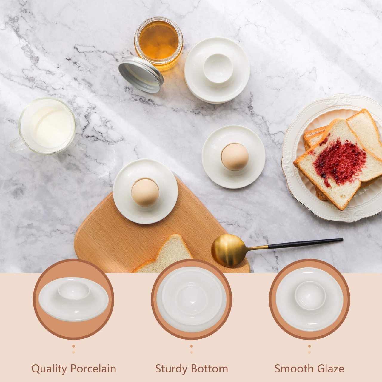 Cross-Border Egg Tray, Egg Cup, Square Egg Dish, Egg-Shaped Egg Tray, Plastic Western Egg Cup, Dessert