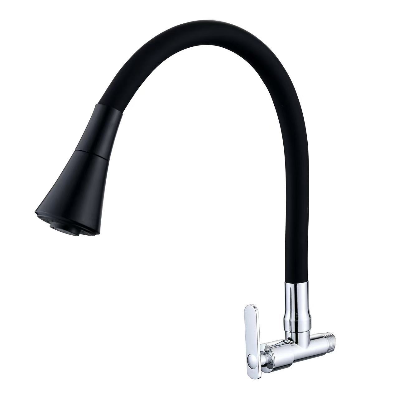 Foreign trade color universal pipe faucet into the wall type single cold faucet kitchen faucet balcony laundry pool faucet