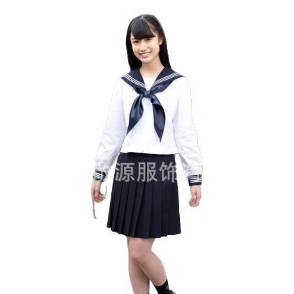 Jk Uniform Sailor Suit Middle Suit Breast Protection Skirt Suit Jacket Humen Garment Factory Original Design Humen Original