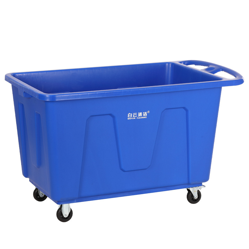 Baiyun Cleaning Laundry Cloth Car Hotel Cloth Storage Car Room Service Cart Chaobao Laundry Factory Plastic