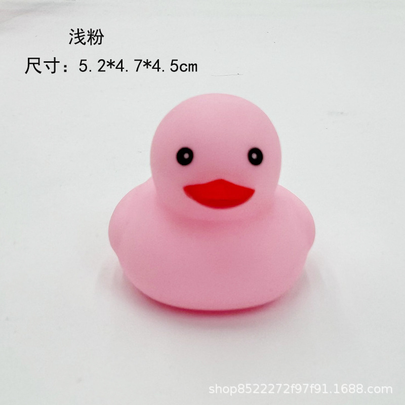 Bath and Water Play Little Yellow Duck, Pinch and Make Sounds, Little Duck Toy, Swimming Pool, Bathroom Duck, Milk Tea Shop Small Gift