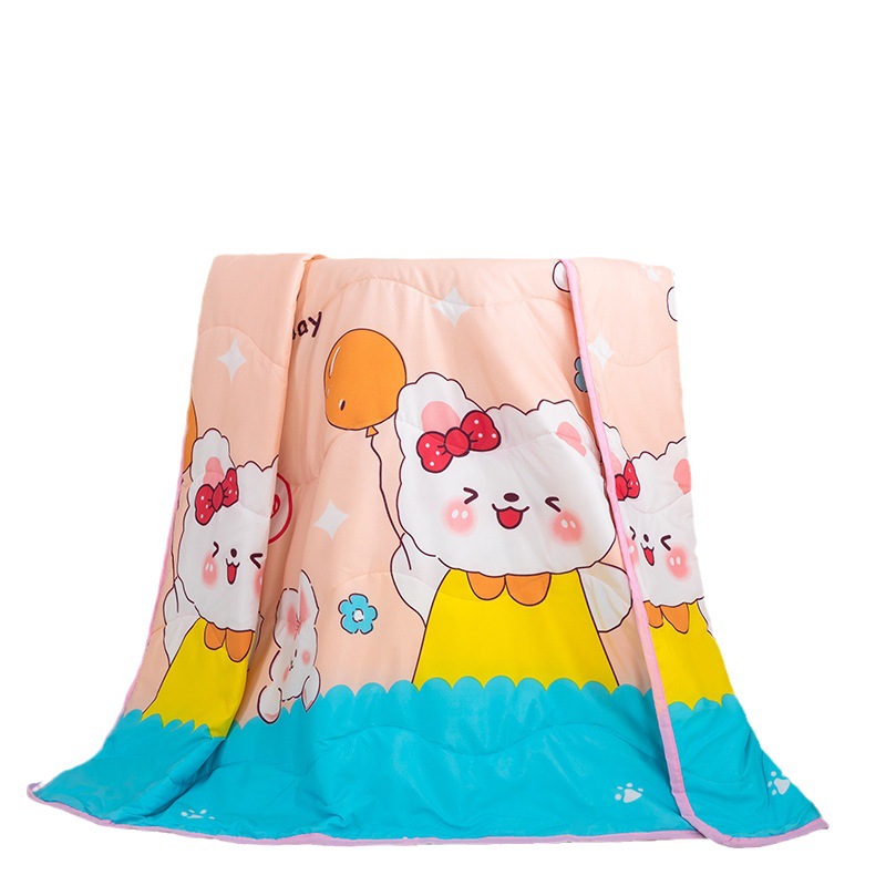 Micro-business New Product wash cotton children's quilt children's summer cool quilt baby quilt kindergarten nap children's air conditioning quilt