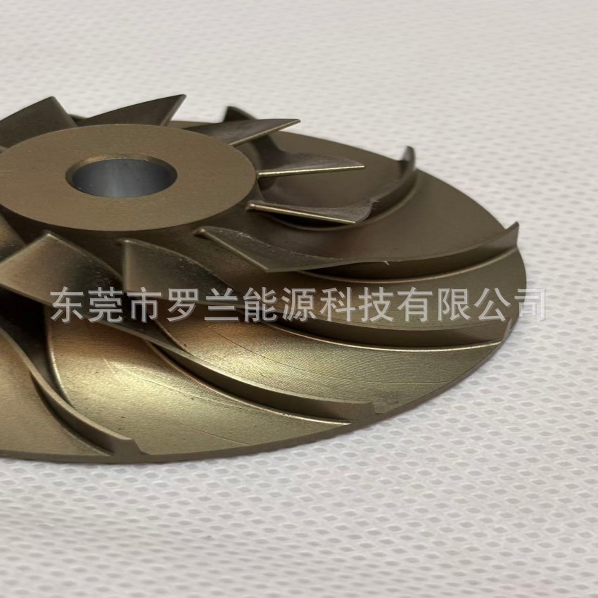 Al7075-T6 Low Pressure Impeller Processing Customized According to Drawings