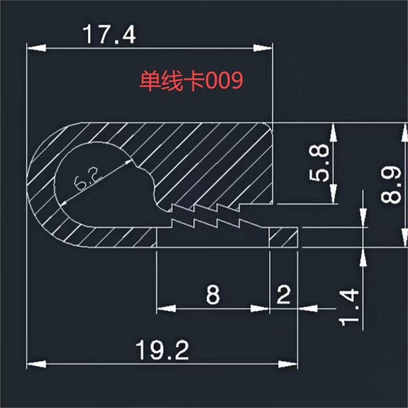 M4 * 22 hexagon head self-tapping screw C type anti-ultraviolet anti-aging line clamp factory wholesale
