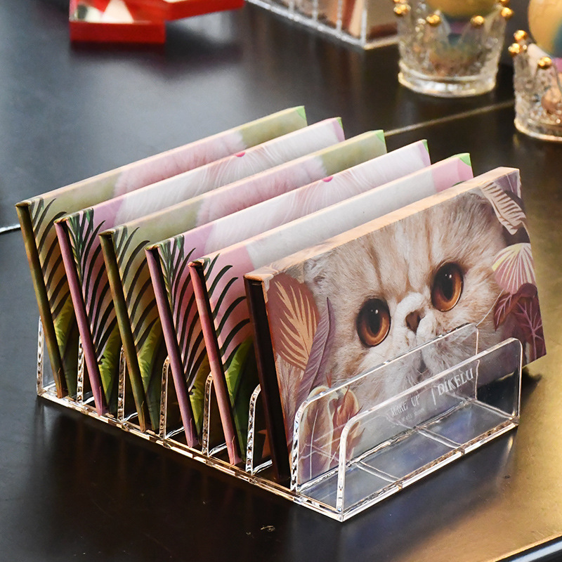 Eye shadow tray storage rack transparent powder box desktop drawer compartment makeup cosmetics storage rack new in stock