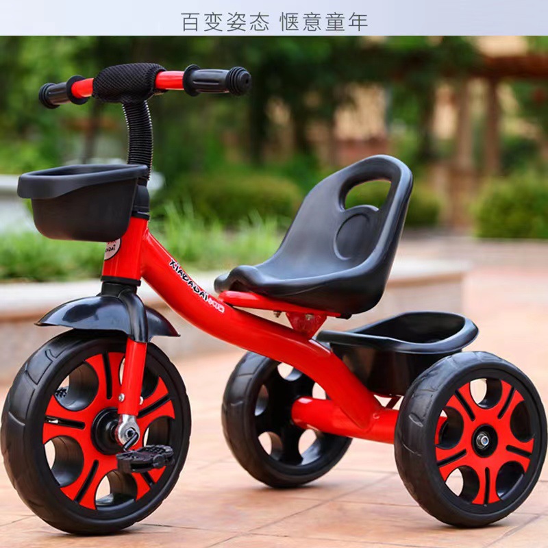 Manufacturer Supplies Children's Tricycles, Bicycles with Enlarged Wheels, Anti-Rollover Pedals, Tricycles, Bicycles Wholesale for Foreign Trade