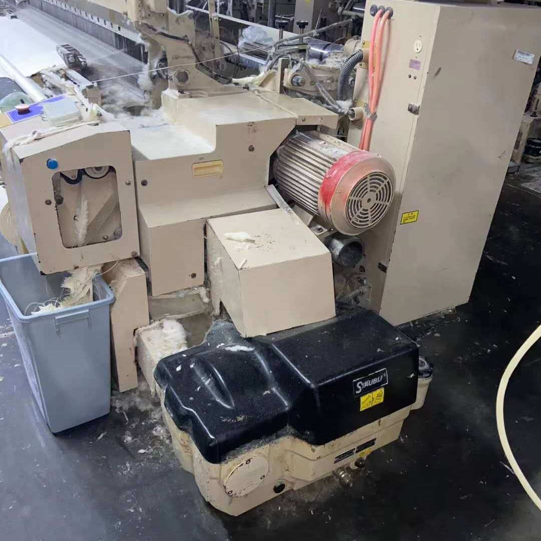 Air-jet loom jintianju ZAXe190 air-jet loom 36 230 loom 12 double spray 2004
