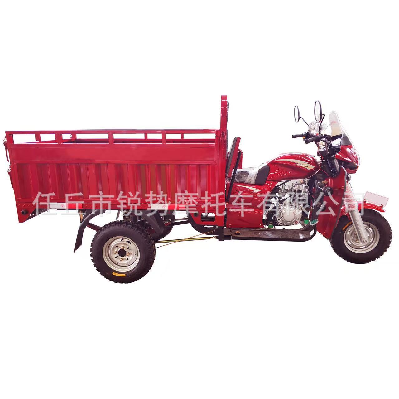 Cross-Border Kavaki Guangzhou Fuel-Powered Three-Wheeled Motorcycle Cargo Tricycle Cargo Transport Tricycle