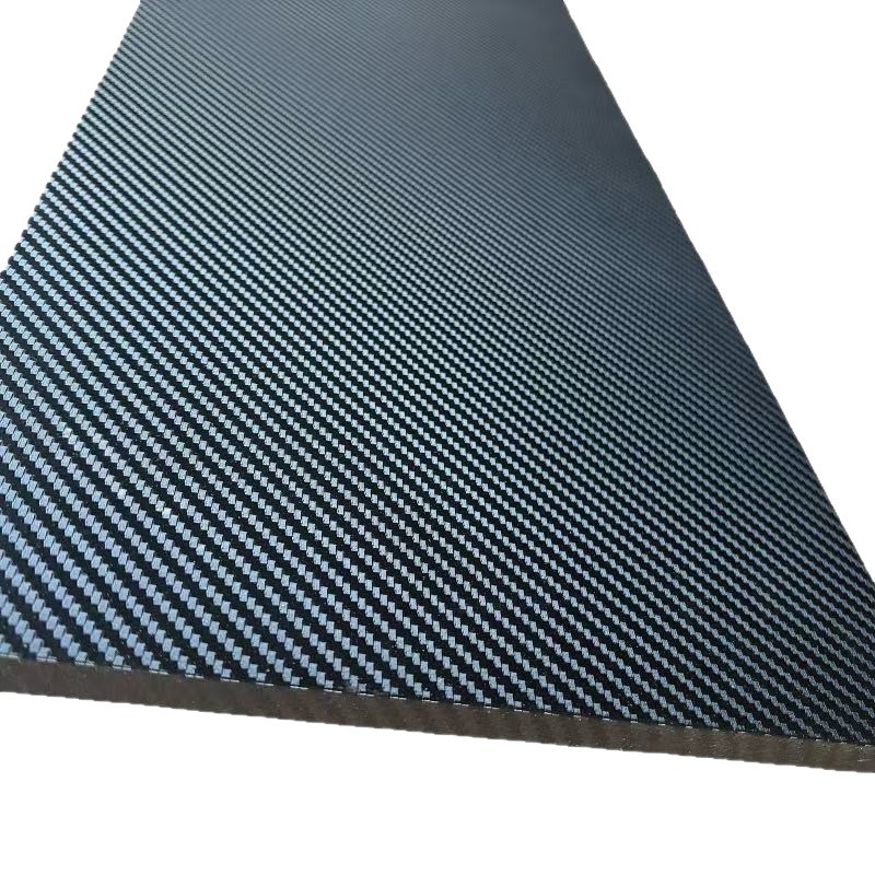 Pvc Blister Table Board Desktop Production Imitation Carbon Fiber Leather Surface Effect Waterproof and Anti-Slip Equipped with Mounting Nuts