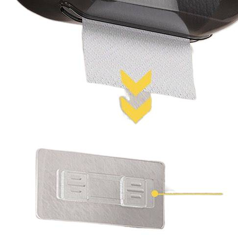 Household Bathroom Toilet Tissue Box Roll Paper Box Waterproof Tissue Holder Toilet Paper Storage Rack Punch-Free Wall-Mounted