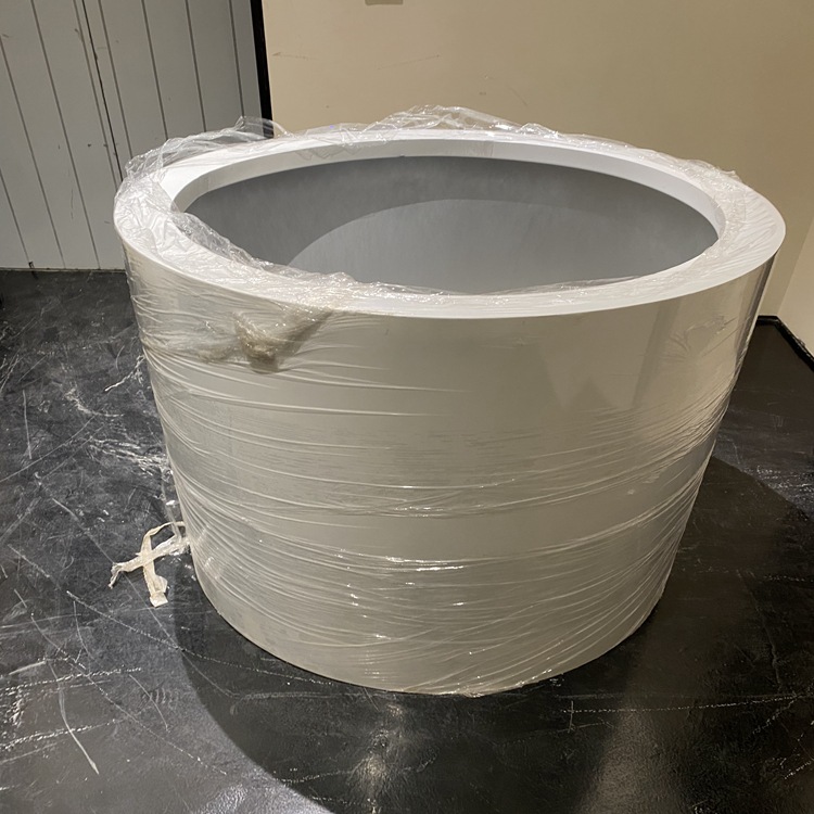 Patio Flower Box Seat Combination Customization Stainless Steel Balcony Curved Stool Planting Pool Shanghai Stainless Steel Flower Trough