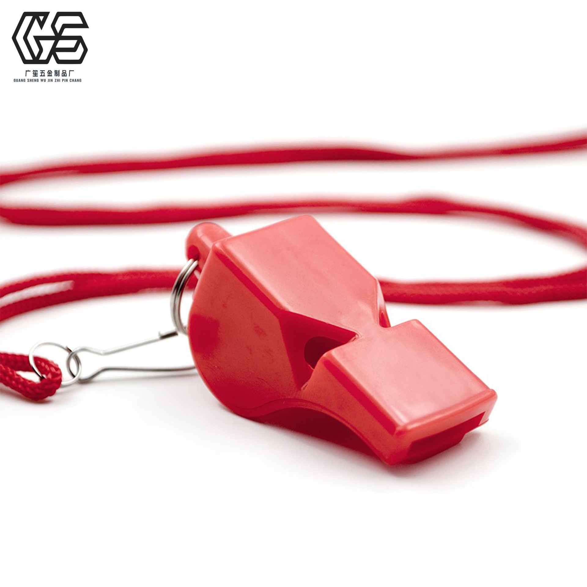 Central Asian nuclear-free treble whistle referee whistle football basketball coach whistle double cavity nuclear-free ABS whistle