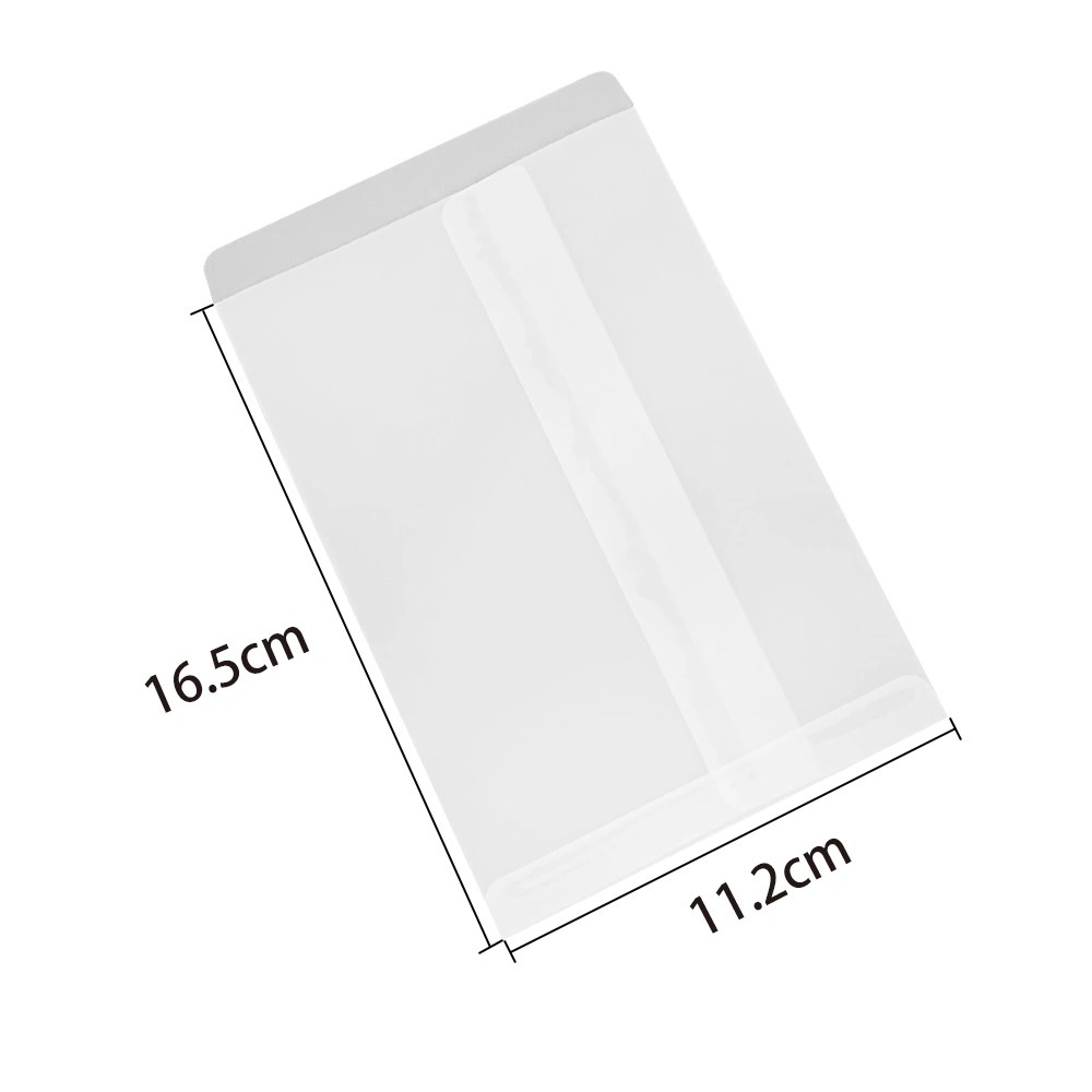 FSC Factory Transparent Universal Sulfuric Acid Paper Bag Customized High-grade Garment Spare Bag Button Bag Packaging Bag