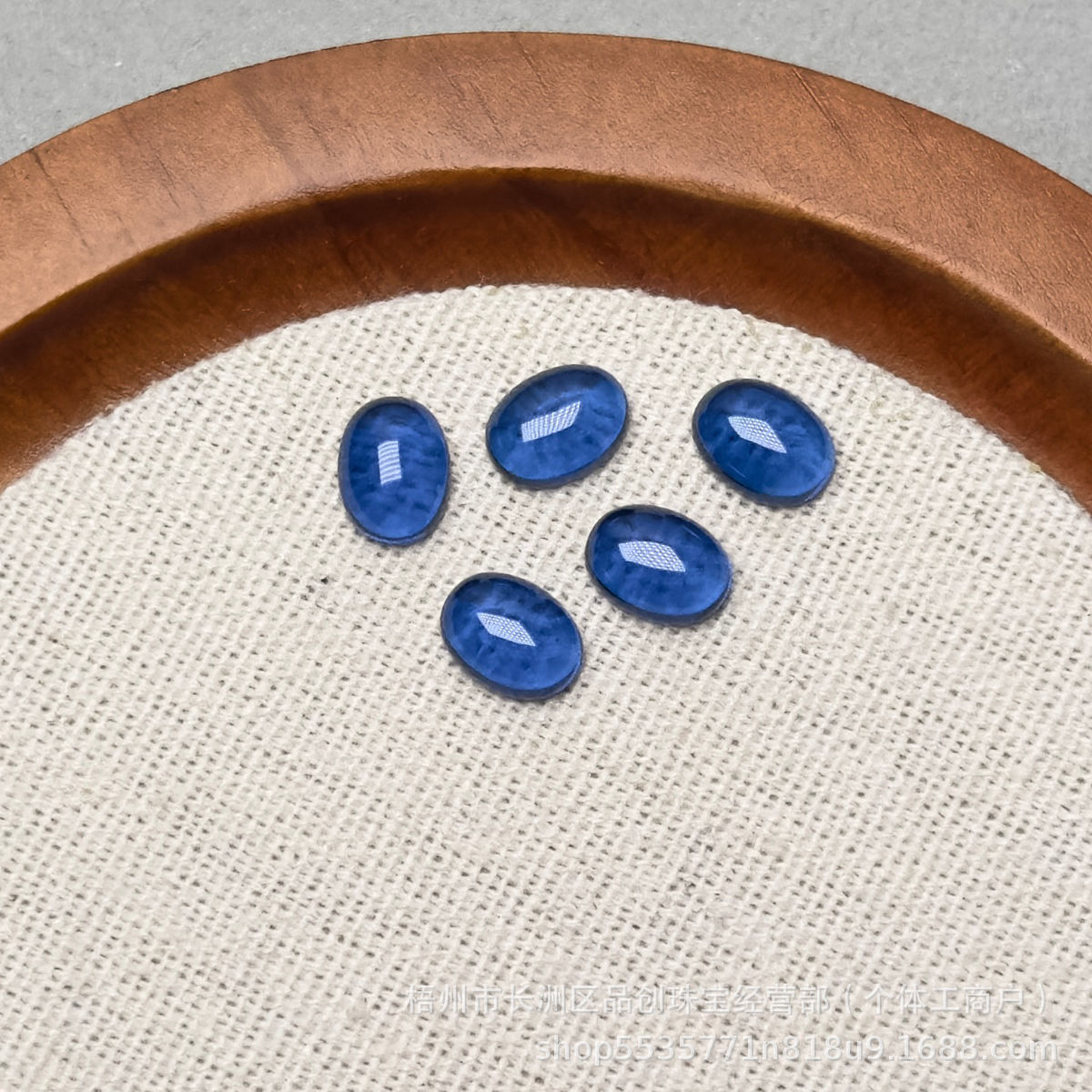 Emerald Nano 5 # Red Corundum 113 # Spherical Faceted Gemstones with Flat Bottom and Smooth Surface Wholesale