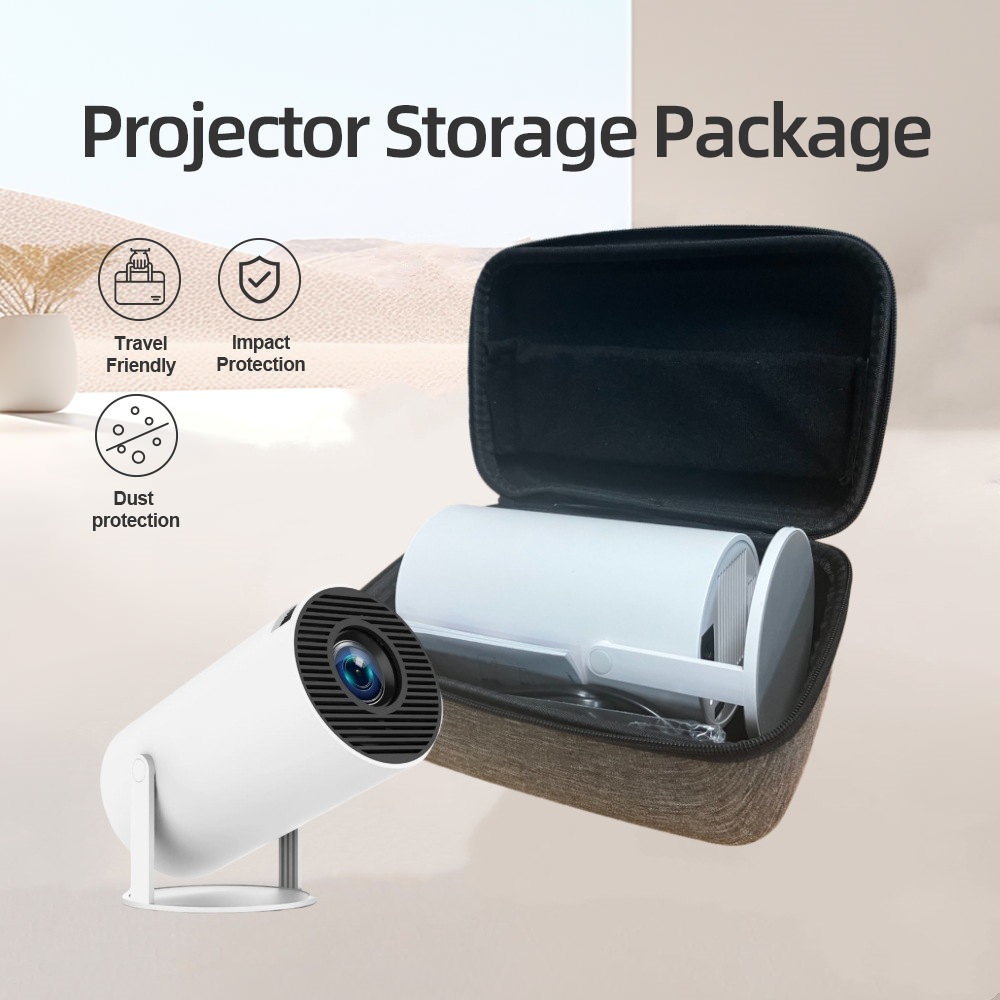 Projector HY300/Pro/HY320 Projector Zipper Handbag Digital Products Projector Carrying Case
