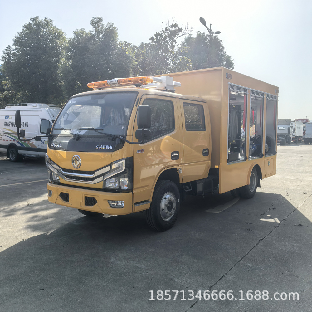 Dongfeng Blue Brand 1000 Cubic Meter Large-Flow Drainage Emergency Vehicle, National Vi Standard Municipal Engineering Rescue Vehicle