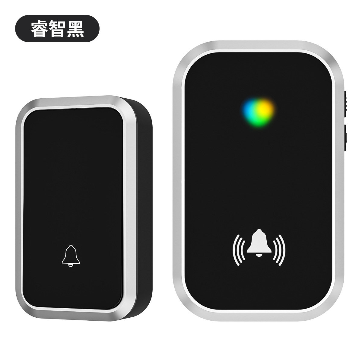 Wireless Doorbell Wireless Elderly Pager Home Remote Control Doorbell Smart One-To-Two Light Doorbell