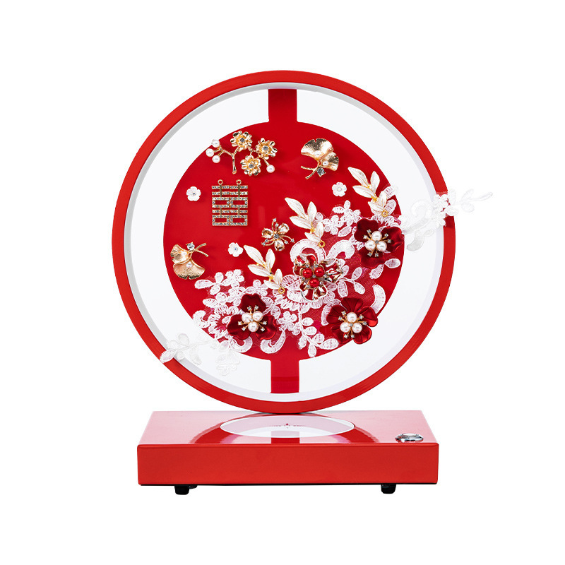 Wedding table lamp bedroom bedside lamp wedding room escort lamp wedding red everbright lamp wedding gift to the new couple