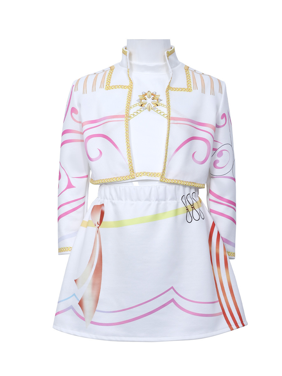 W1 Cross-Border Halloween Witch Hunt Group Costume Cosplay Outfit Rumi Zoyamiya Singing Costume Performance Costume a