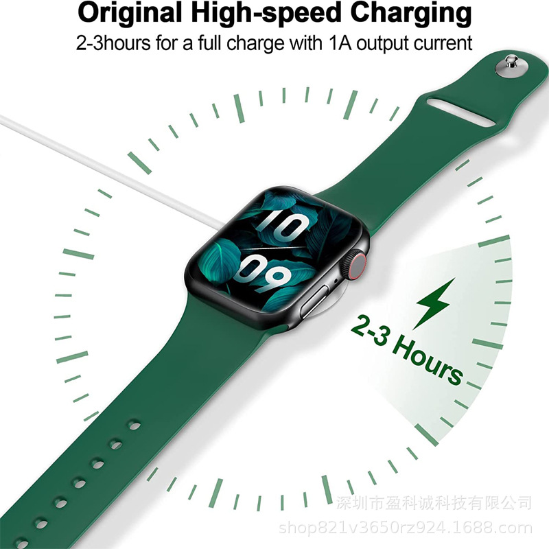 Suitable for Apple Watch Charger iWatch Apple Watch Wireless Charger Magnetic Charging Cable Compatible with Universal