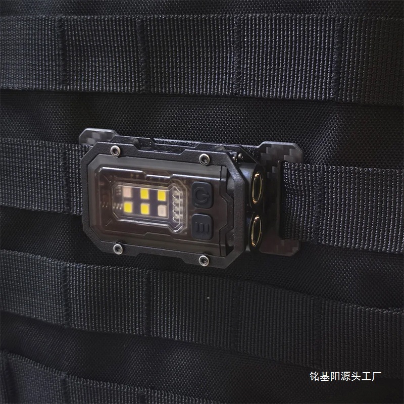 Мини портативный тактический фонарик для кемпинга выживания аварийный светодиодный сигнал спасательный свет