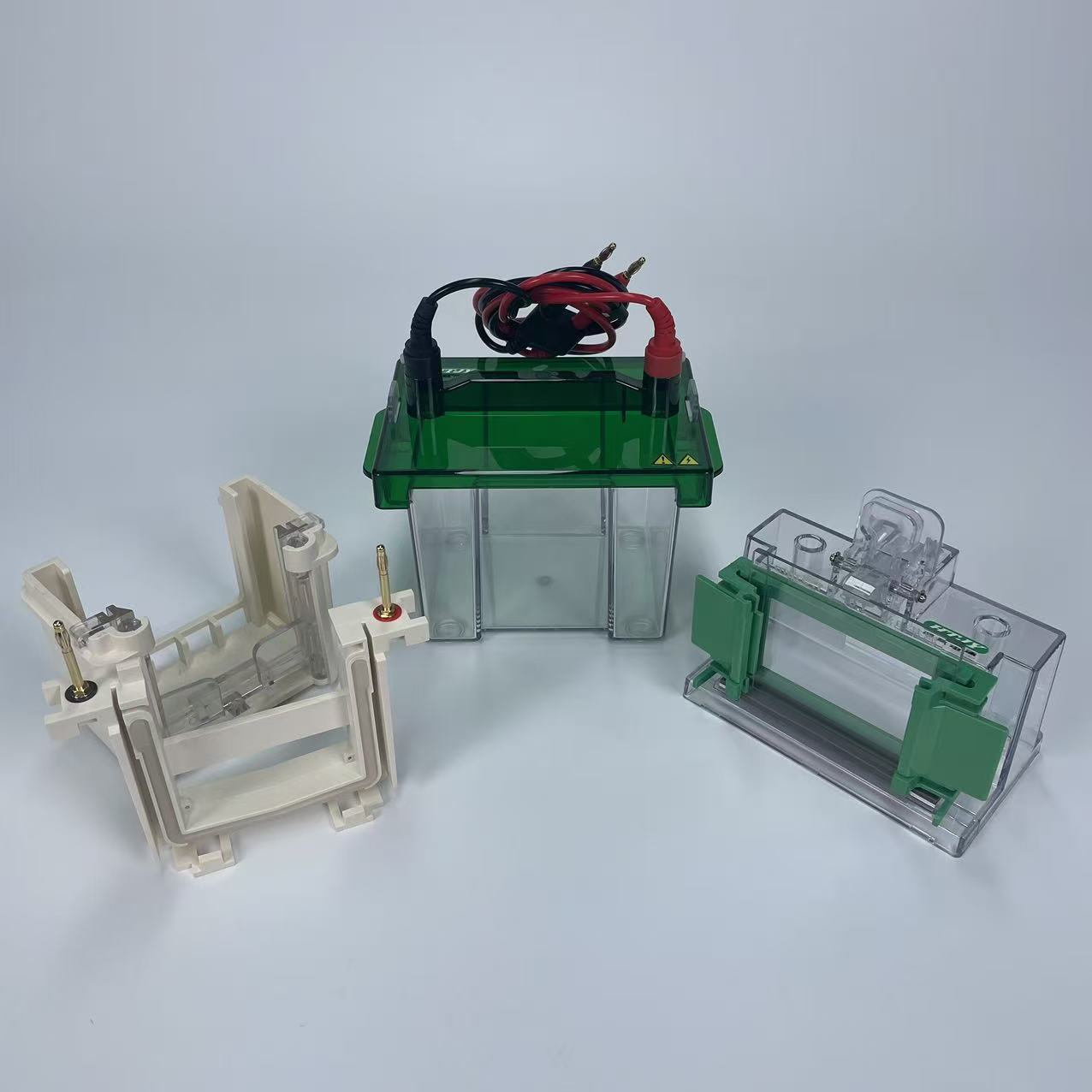 Hongji Electrophoresis Wb Protein Vertical Electrophoresis Tank Double Plate Vertical Tank Four Plate Vertical Tank Electrophoresis Instrument Laboratory Electrophoresis