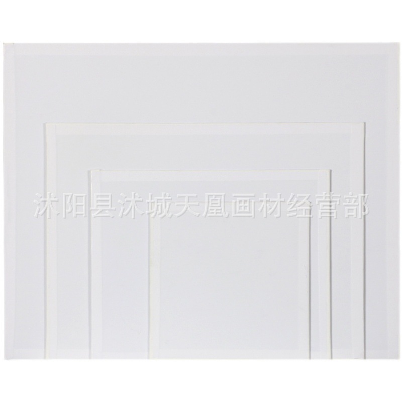Oil painting board 3mm art student acrylic drawing board practice oil painting board sketch pure cotton painting wholesale hand drawing board