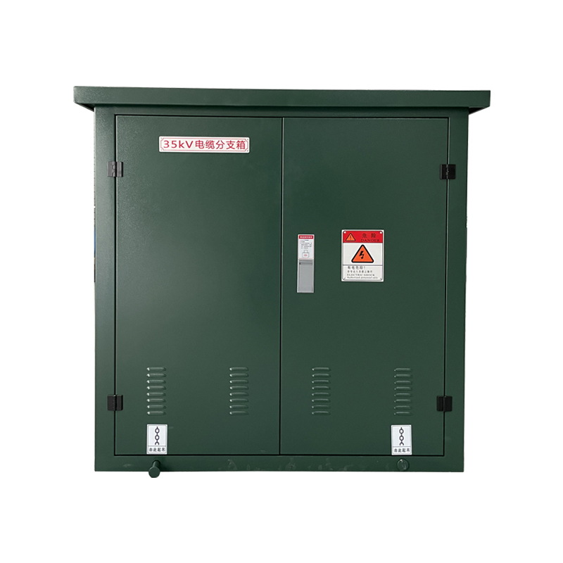 Factory direct supply 35KV copper branch box one-in-two-out cable complete set of opening and closing European-style high-voltage docking box