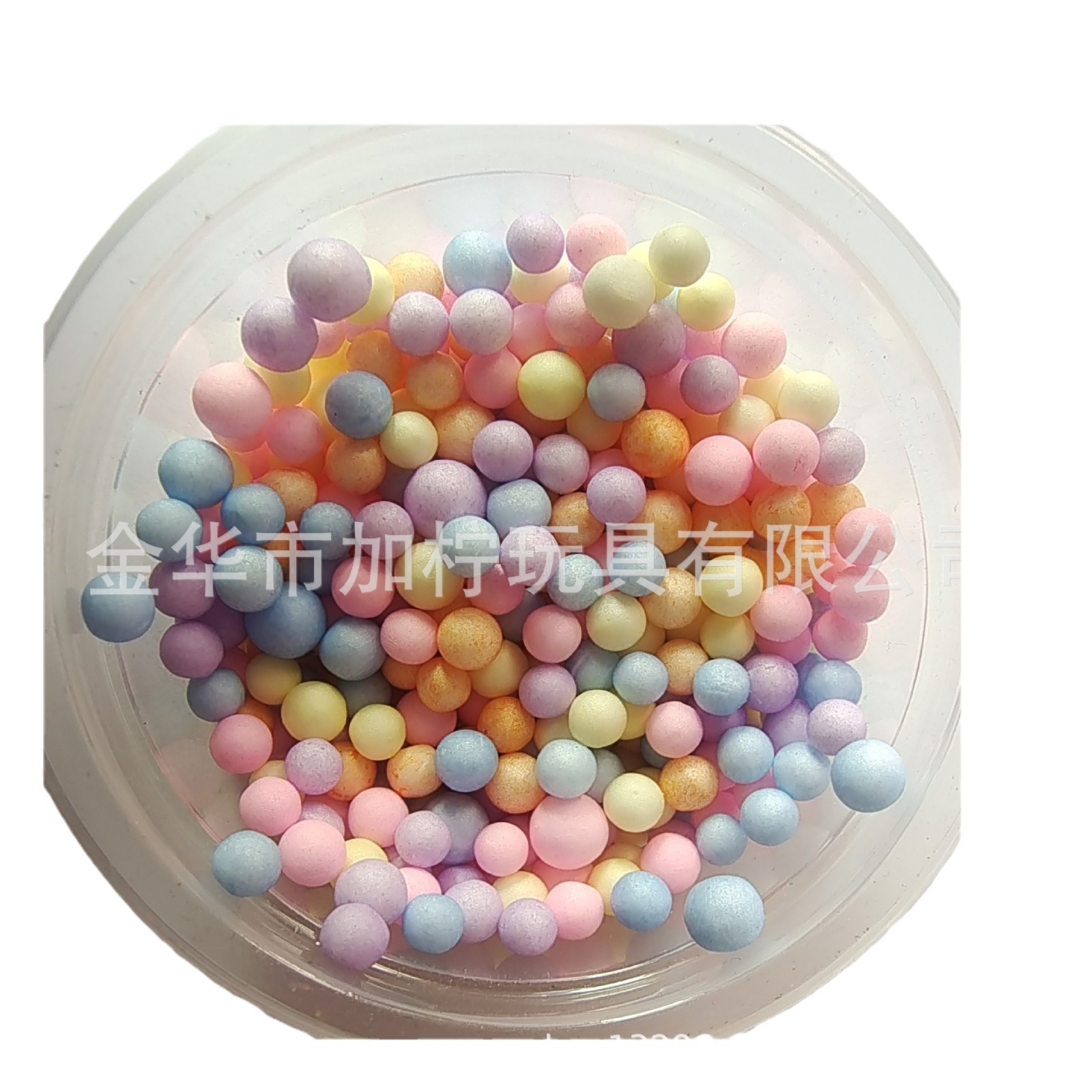 Small bag foam particles foam ball macaron color foam ball foam beads DIY material slim filling