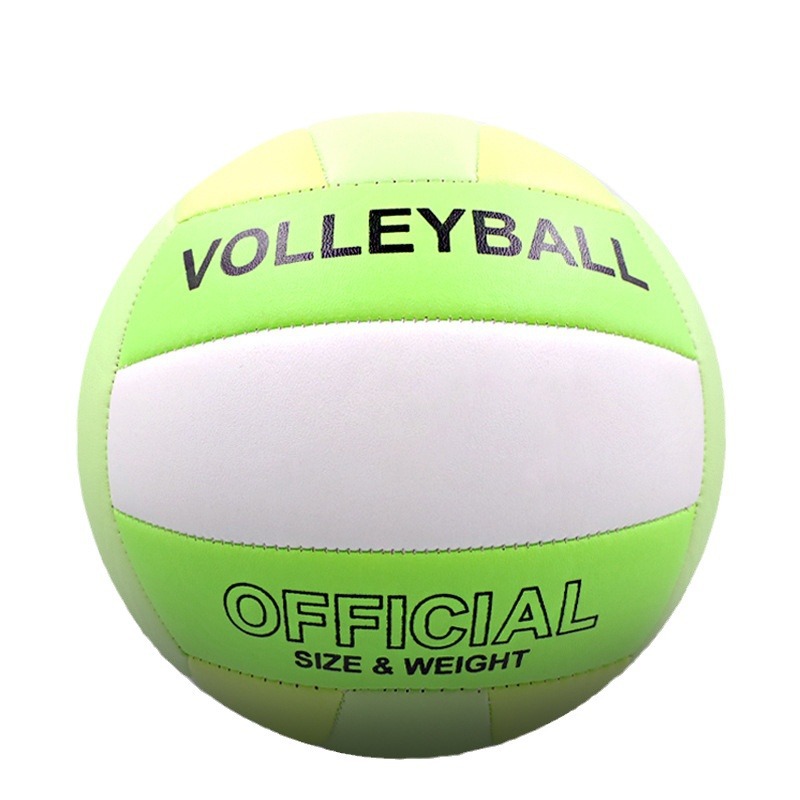 Machine seam thickened No. 5 PVC macaron Volleyball Volleyball student training senior high school entrance examination special PU beach Volleyball