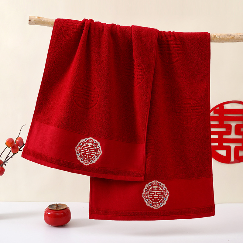 Оптовые свадебные полотенца 40*80, полотенца для ванной, свадебные подарочные полотенца, трехпредметный набор, свадебные сувениры для невесты