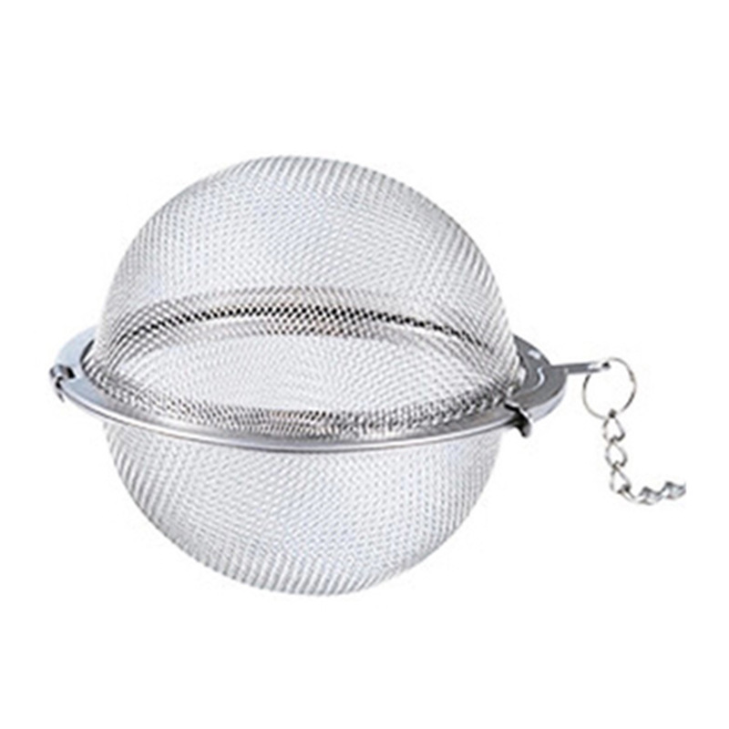 304 stainless steel mesh tea ball tea maker seasoning ball flavor treasure tea leak hot pot spice stew filter net