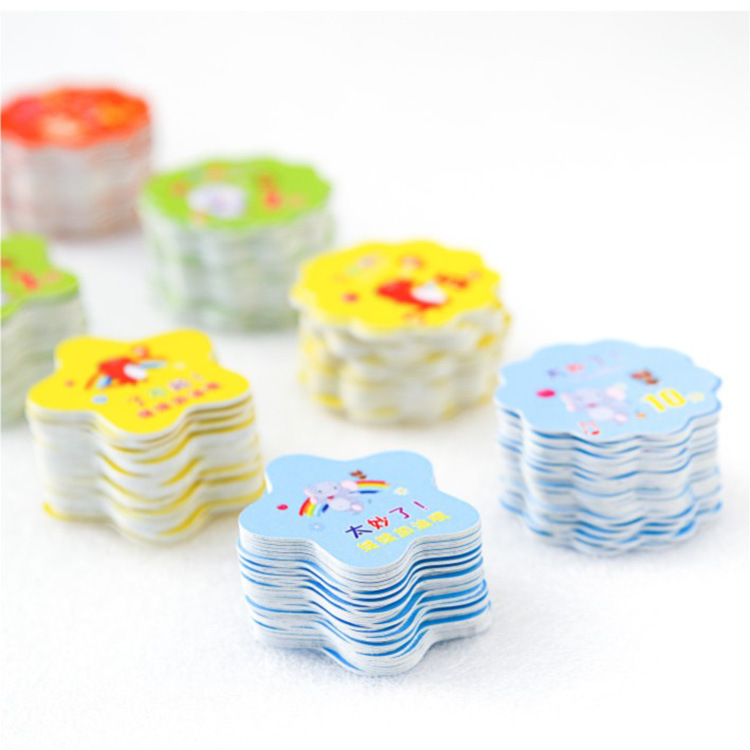 Bonus Card reward plastic learning currency Kindergarten Training tutorial class teacher praise encourage collection praise praise card