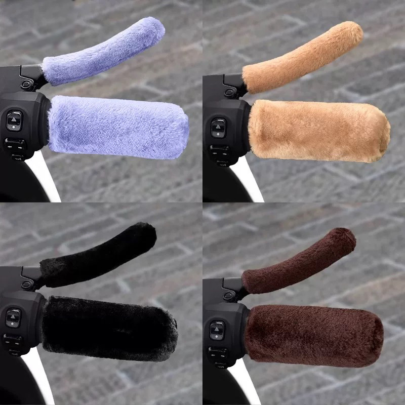 Накладка на ручку электрического автомобиля зимняя, утепленная, для мотоцикла, накладка на ручку трицикла