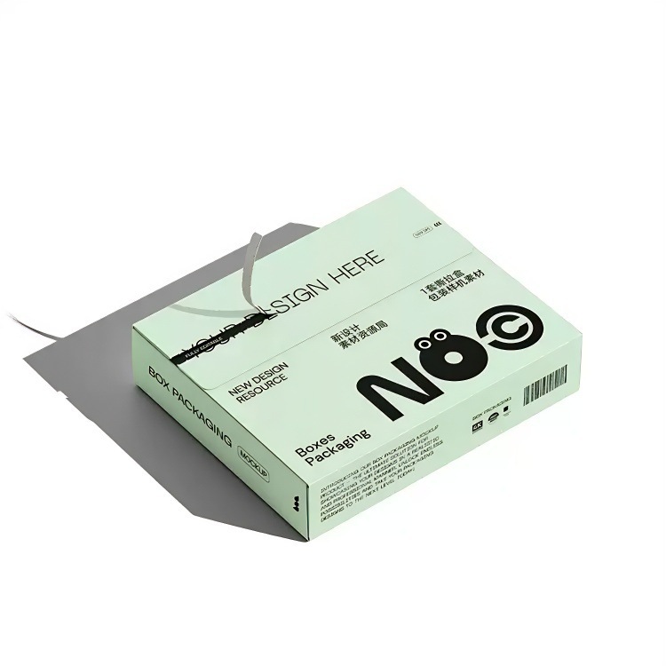 Customized Zipper Box, Tape-Free, Tear-Open Bagged Coffee Packaging Empty Box, Extra Hard Taobao Express Source Manufacturer