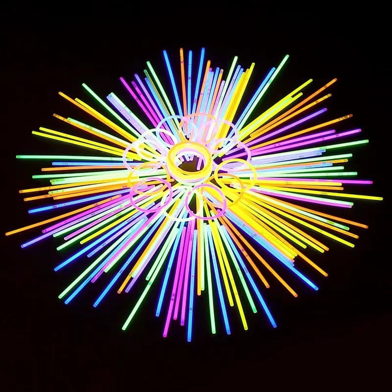 Glow stick luminous bracelet 100 concert children's toy sound fluorescent dance holiday party luminous stick wholesale