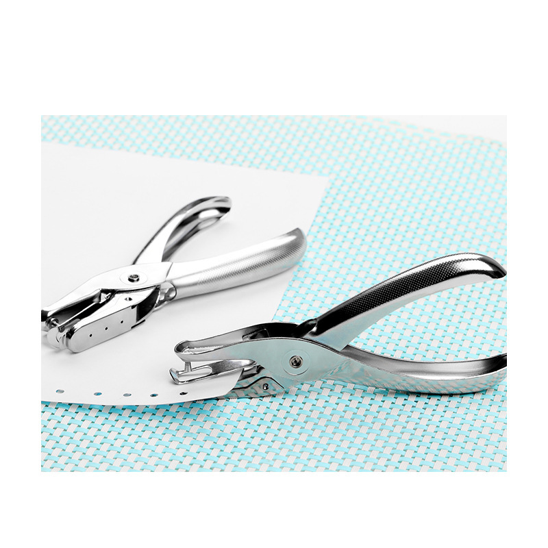 Wholesale metal hand-held single hole punch 6mm hole punch punch tongs