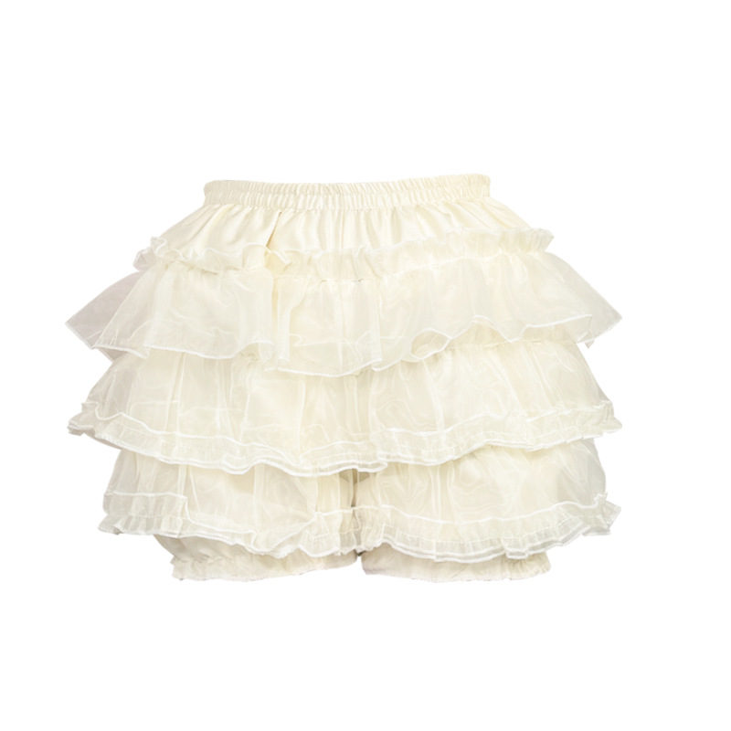 Pumpkin pants skirt cake skirt anti-glare jk dog short tutu skirt lolita inside summer cute bottoming safety pants