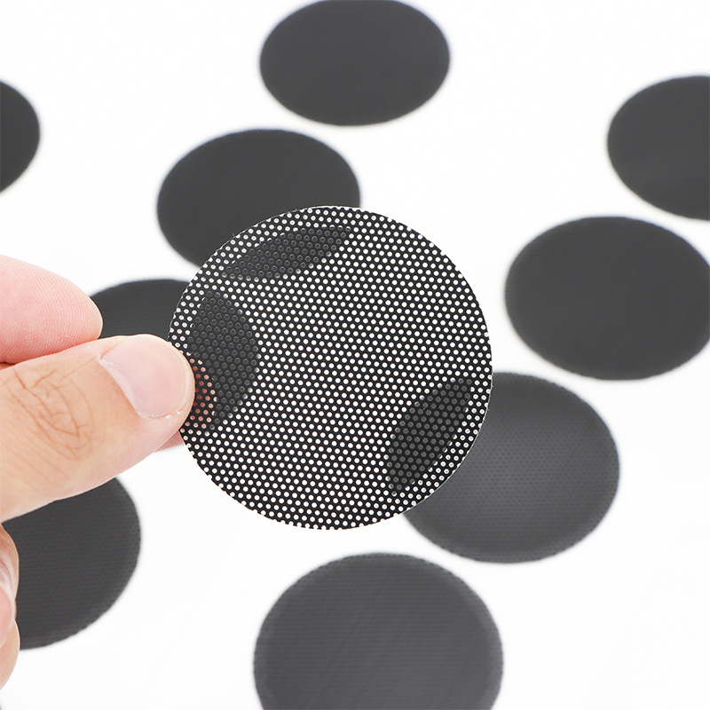 Horn Dust-proof Mesh Speaker PVC Mesh Horn Dust-proof Sticker Waterproof Breathable Sound Mesh Custom Processing Dust-proof Sticker