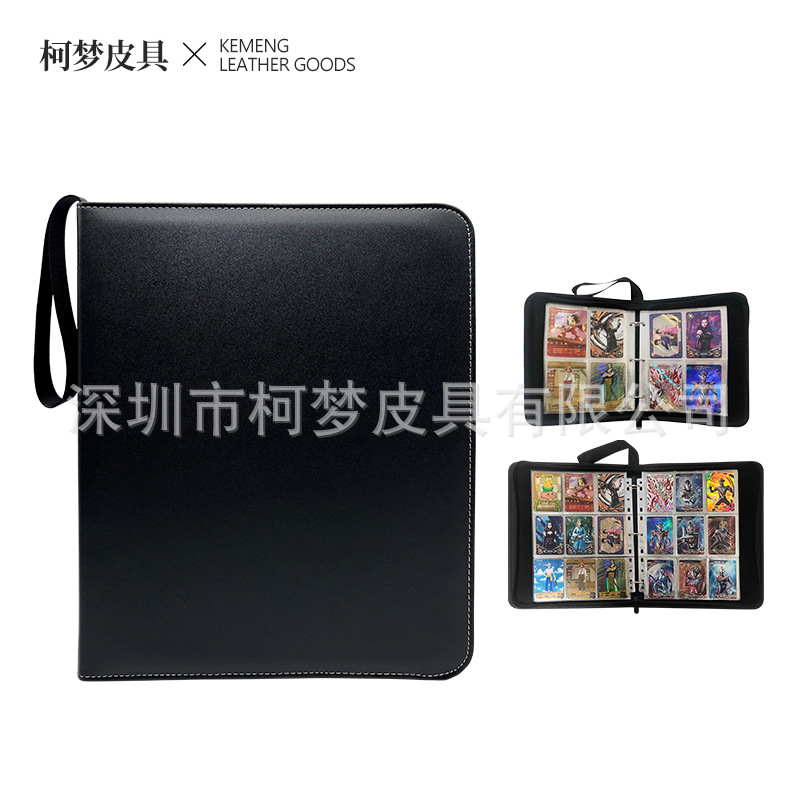 Amazon Hot Sale Solid Color Card Book Pokémon Card Book Treasure Dream Collection Game Card Storage Card Book