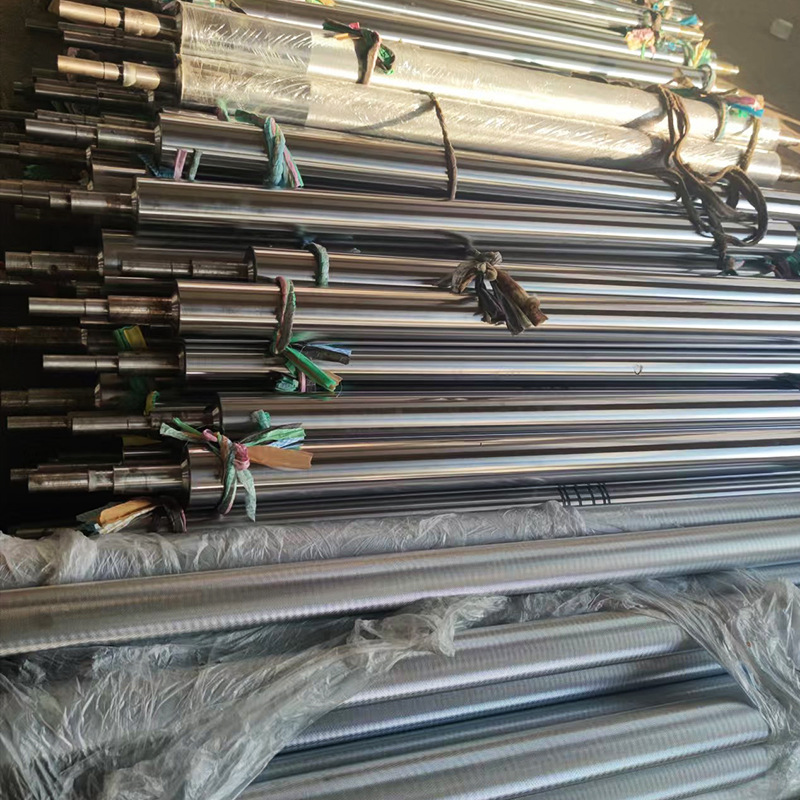Manufacturers Wholesale Supply Mirror-Polished Chrome-Plated Shaft Rollers, Conveyor Rollers, Textile Printing Industrial Rollers