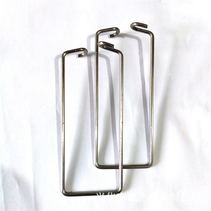 Factory Direct Sale of Stainless Steel Wire Wall-Mounted Bending Brackets 15/20/25/30cm Straight Shelf Brackets, Large Quantity Discounts