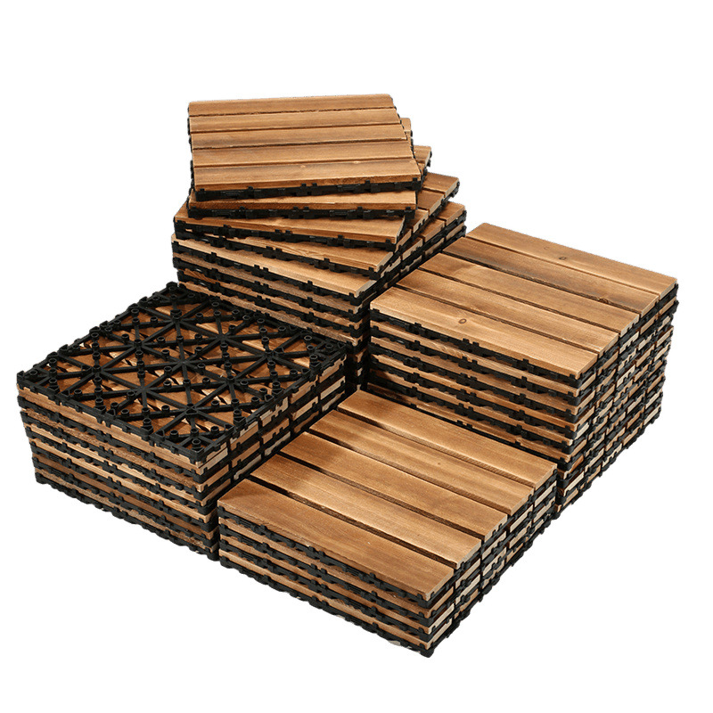 Anticorrosive Wood Flooring Splicing Outdoor Popular Flooring Outdoor Balcony Renovation Terrace Floor Paving Anticorrosive Chain