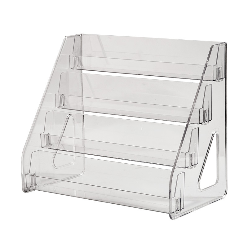 Acrylic Eye Shadow Storage Box Cosmetics Desktop Drawer Air Cushion Powder Lipstick Storage Rack Toy Storage Rack