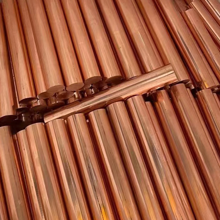 T2 copper bar manufacturers wholesale copper bar flat bar red copper copper male pure copper mold electrode conductive copper bar